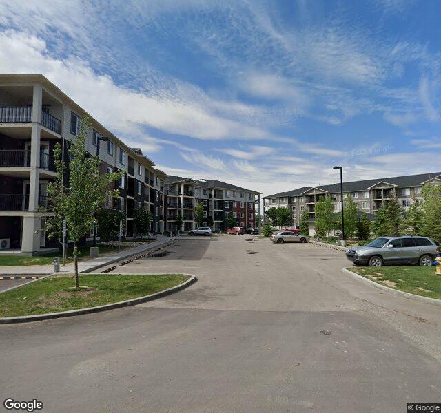 Street view of 310-18122 77 Street NW, Edmonton