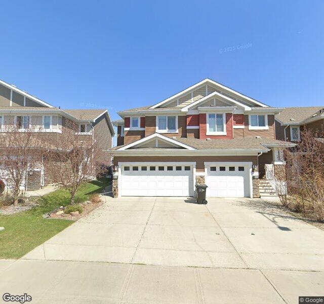 Street view of 6821 Evans Wynd NW, Edmonton