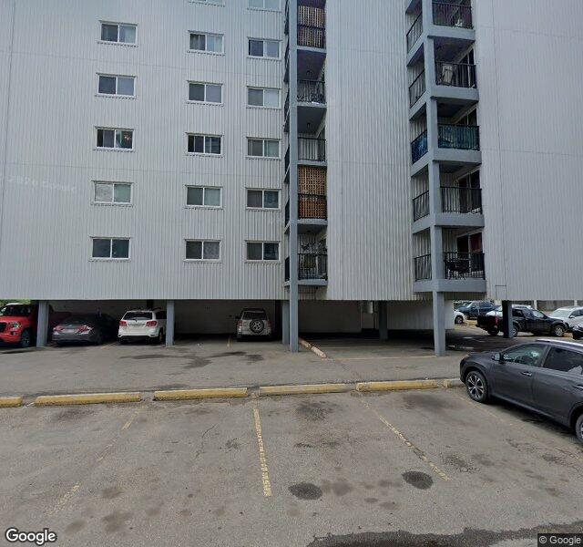 Street view of 505-8310 Jasper Avenue NW, Edmonton