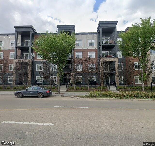 Street view of 217-508 Griesbach Parade NW, Edmonton
