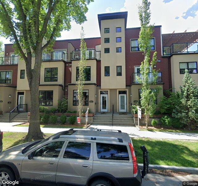 Street view of 8308 108 Street NW, Edmonton