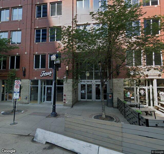 Street view of 1504 104 Street NW, Edmonton