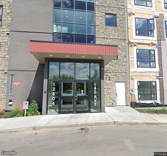 Street view of 412-12804 140 Avenue NW, Edmonton