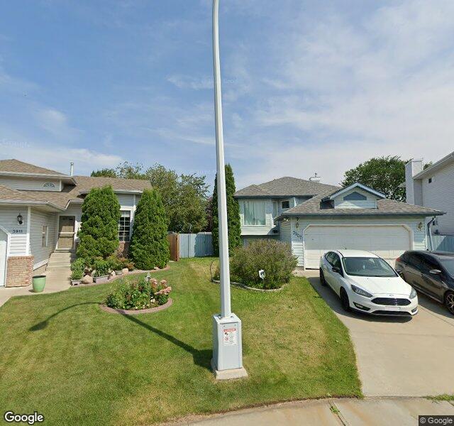 Street view of 3907 33 Street NW, Edmonton