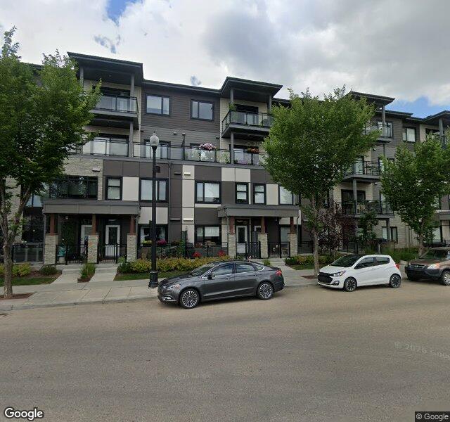 Street view of 127-524 Griesbach Parade NW, Edmonton