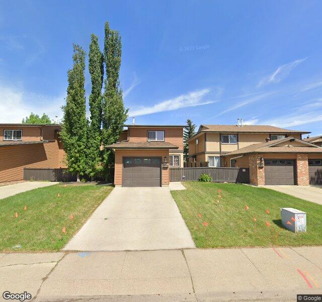 Street view of 13621 28 Street NW, Edmonton