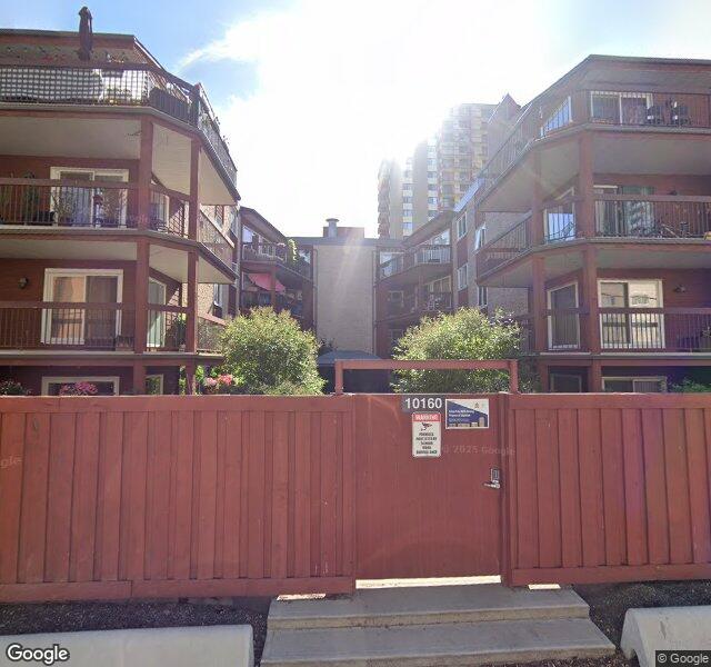 Street view of 3-10160 119 Street NW, Edmonton