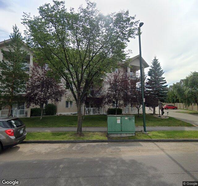 Street view of 136-16221 95 Street NW, Edmonton