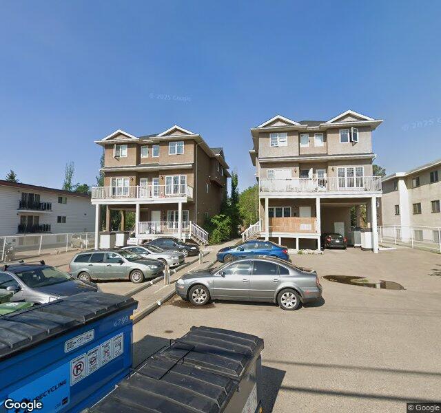 Street view of 6-11917 103 Street NW, Edmonton