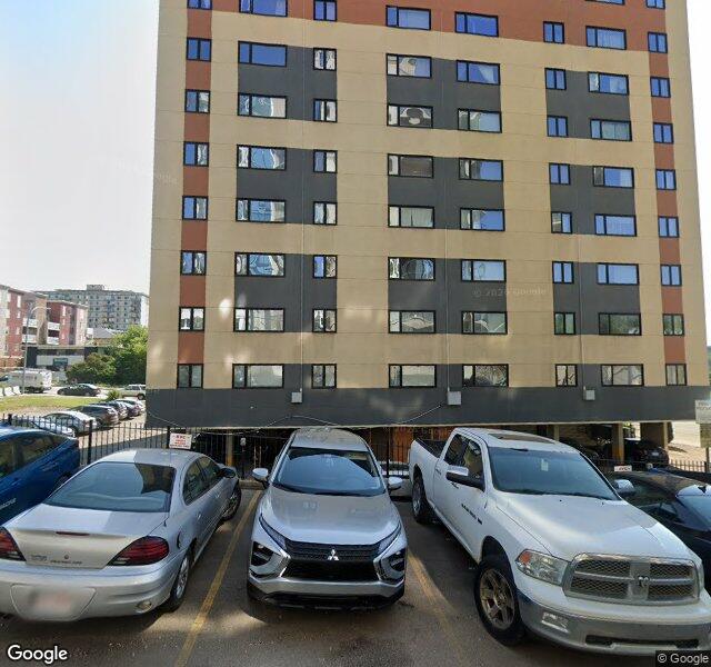 Street view of 307-9710 105 Street NW, Edmonton