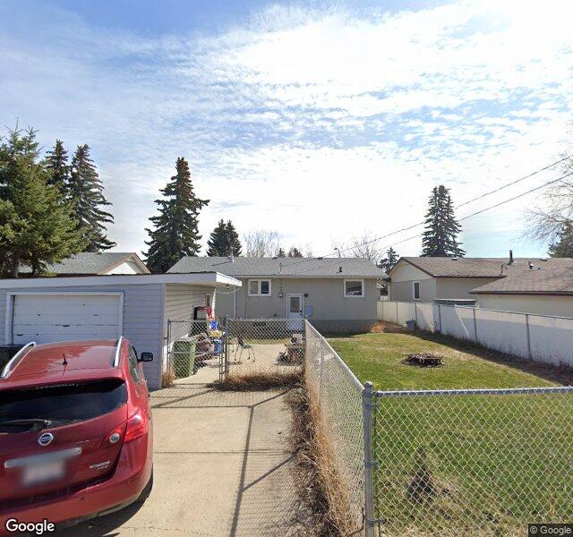 Street view of 8328 165 Street NW, Edmonton
