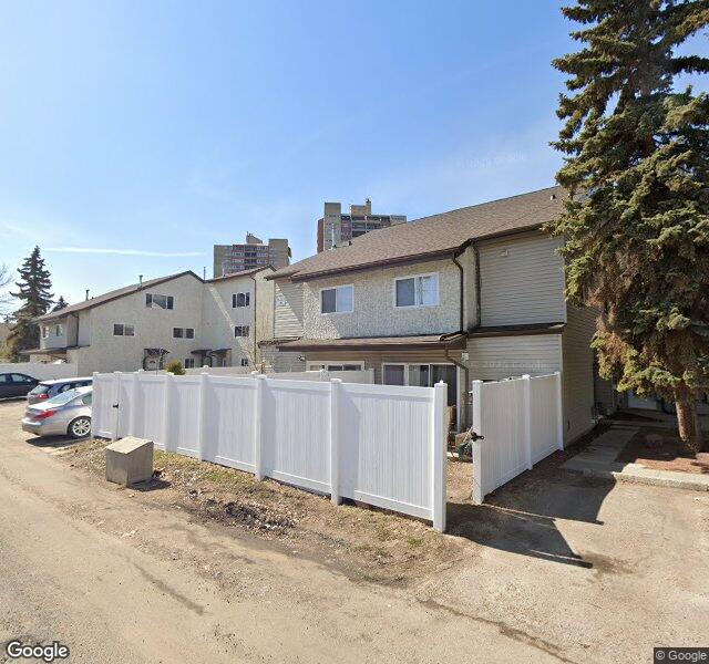 Street view of 115-8735 165 Street NW, Edmonton