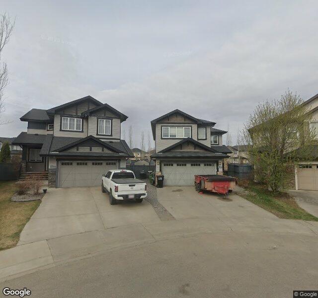 Street view of 3514 Goodridge Ba NW, Edmonton