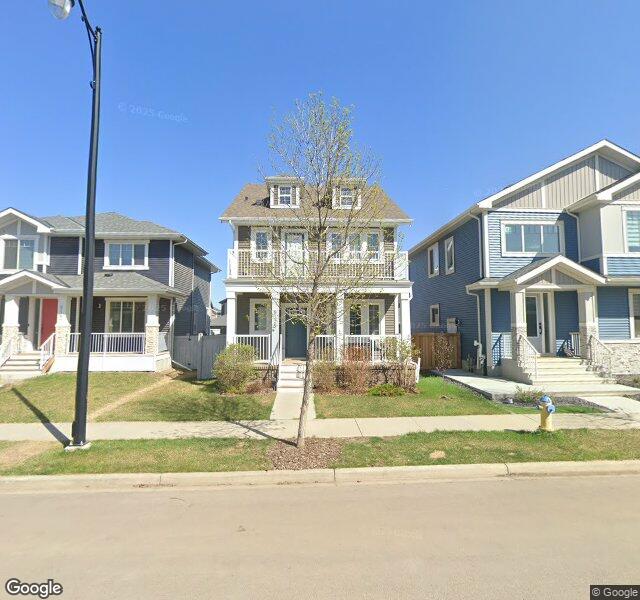 Street view of 5125 Corvette Street NW, Edmonton