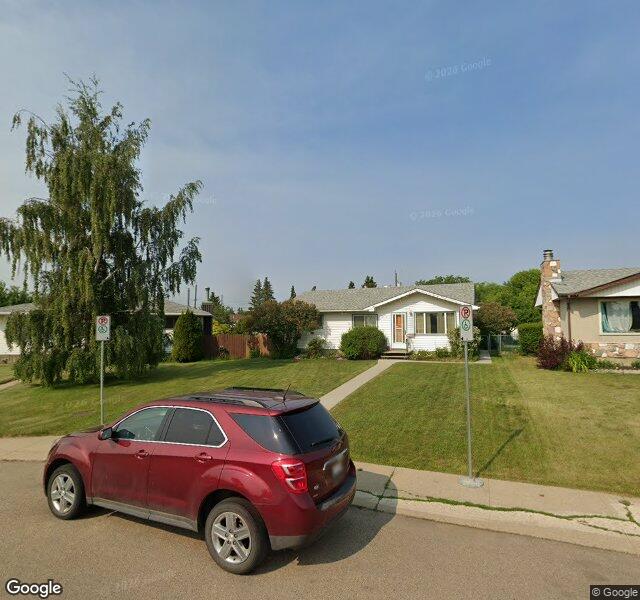 Street view of 12816 77 Street NW, Edmonton