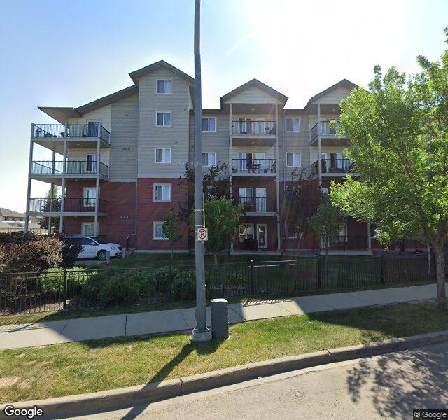 Street view of 216-111 Edwards Drive SW, Edmonton