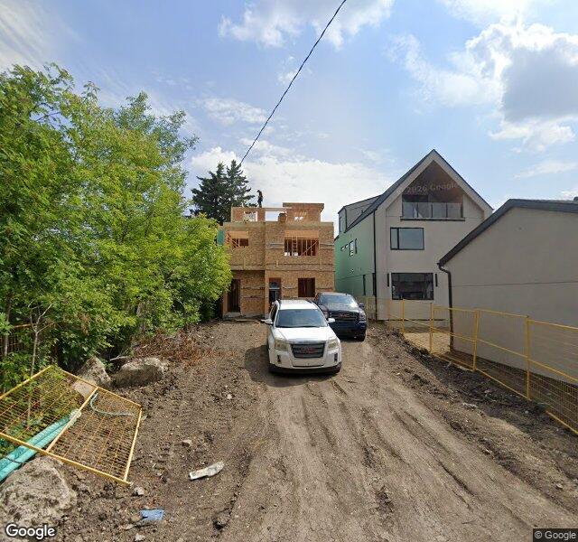 Street view of 8318 120 Street NW, Edmonton