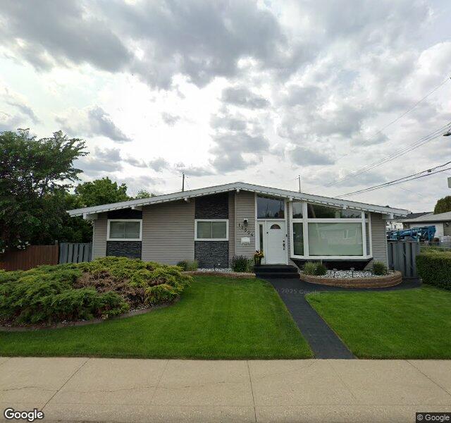 Street view of 13304 70 Street NW, Edmonton