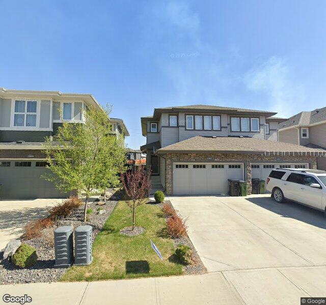 Street view of 12817 205 Street NW, Edmonton