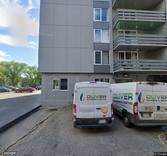 Street view of 1208-10160 116 Street NW, Edmonton
