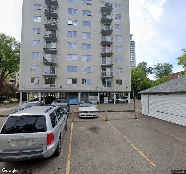 Street view of 205-9940 112 Street NW, Edmonton