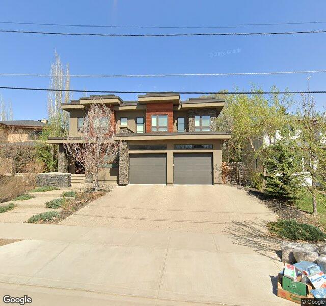 Street view of 14374 Park Drive NW, Edmonton