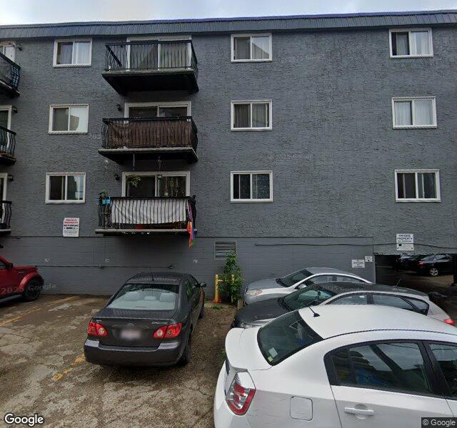 Street view of 403-10165 113 Street NW, Edmonton