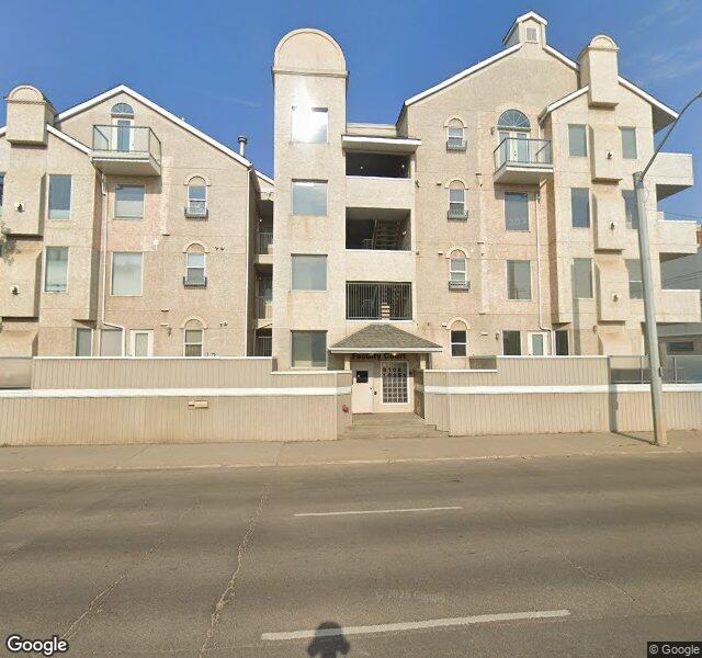 Street view of 101-8108 109 Street NW, Edmonton