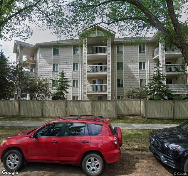 Street view of 112-11214 80 Street NW, Edmonton