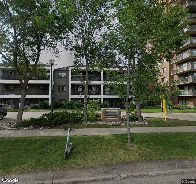 Street view of 405-10545 Saskatchewan Drive NW, Edmonton