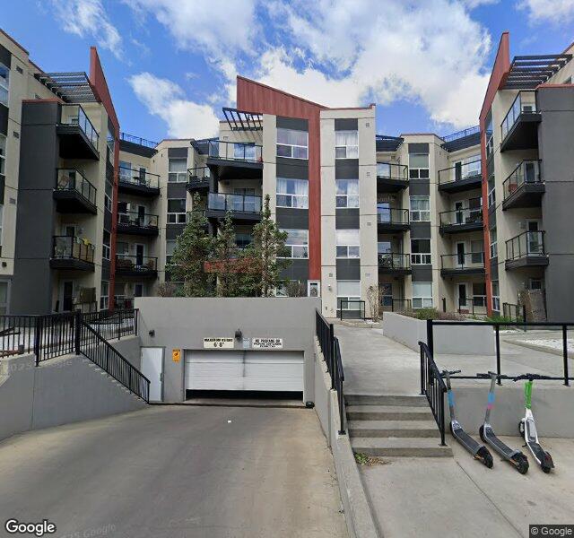 Street view of 410-10523 123 Street NW, Edmonton