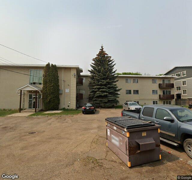 Street view of 307-11907 81 Street NW, Edmonton