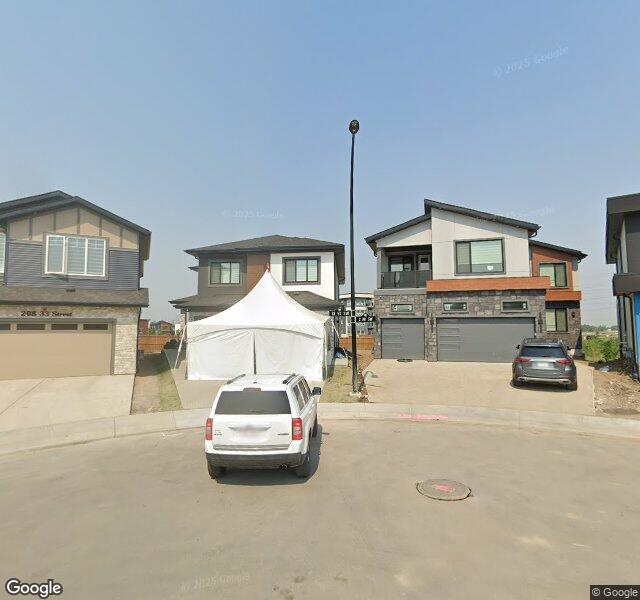 Street view of 204 33 Street SW, Edmonton