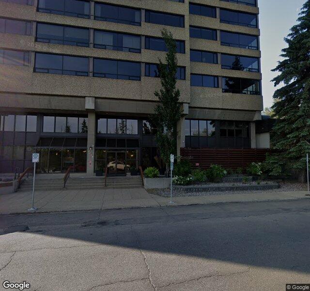 Street view of 203-9929 Saskatchewan Drive NW, Edmonton