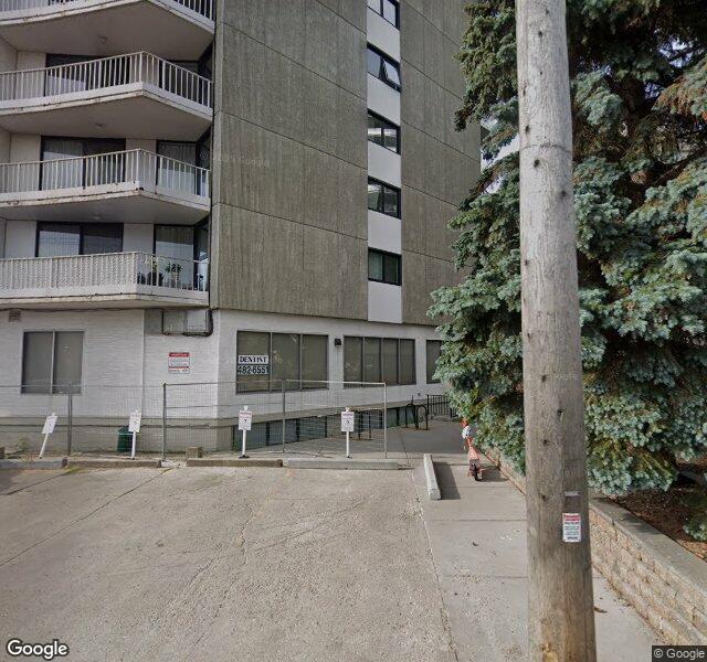 Street view of 10045-1608 117 Street, Edmonton