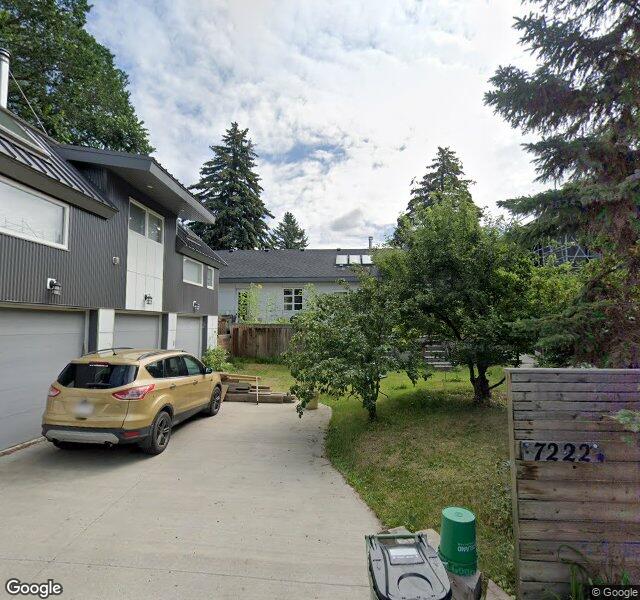 Street view of 7222 119 Street NW, Edmonton