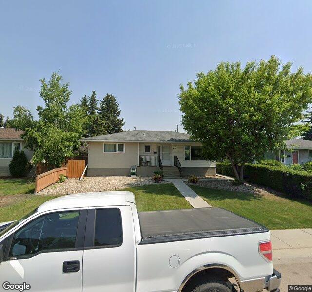 Street view of 13419 102 Street NW, Edmonton