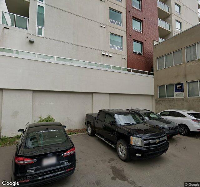 Street view of 807-10055 118 Street NW, Edmonton
