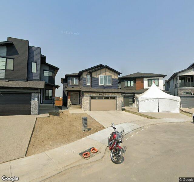 Street view of 208 33 Street SW, Edmonton