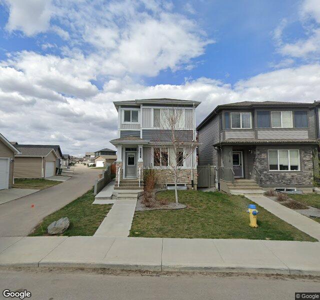 Street view of 22124 85 Avenue NW, Edmonton
