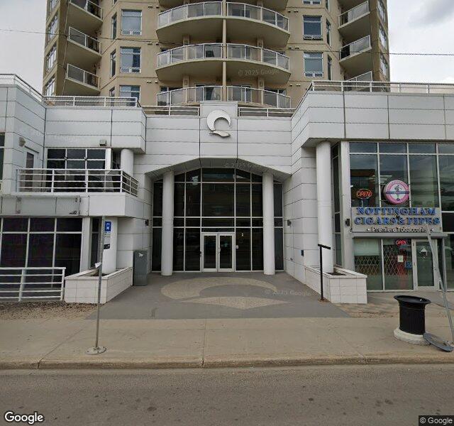 Street view of 2003-10388 105 Street NW, Edmonton