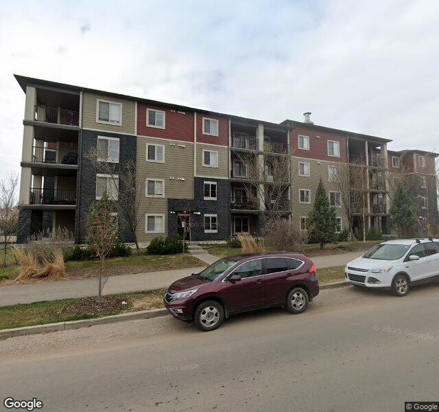 Street view of 313-5390 Chappelle Road SW, Edmonton