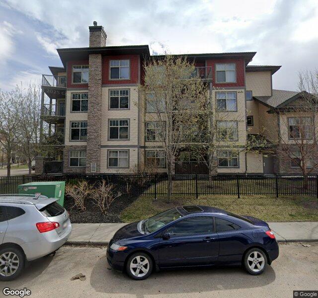 Street view of 408-111 Ambelside Drive, Edmonton