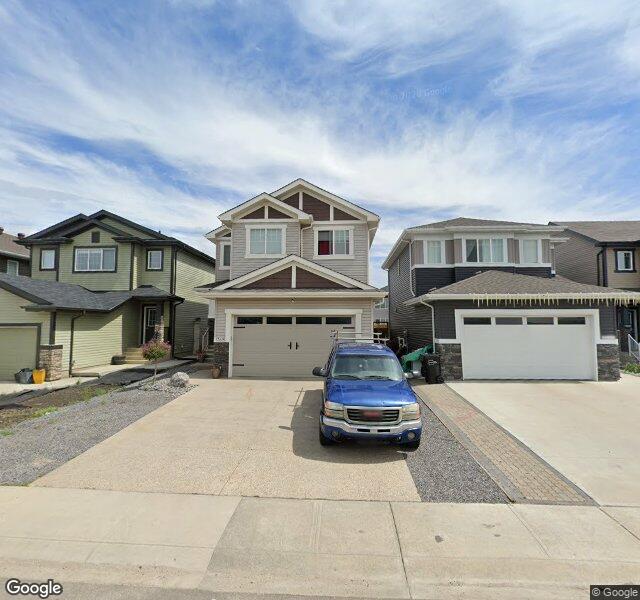 Street view of 17615 77 Street NW, Edmonton