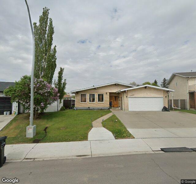 Street view of 11056 166 Avenue NW, Edmonton