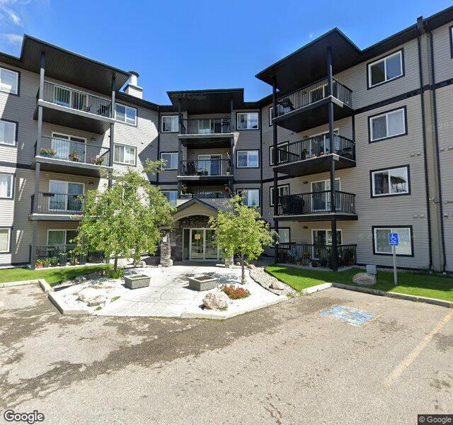 Street view of 411-5951 165 Avenue NW, Edmonton