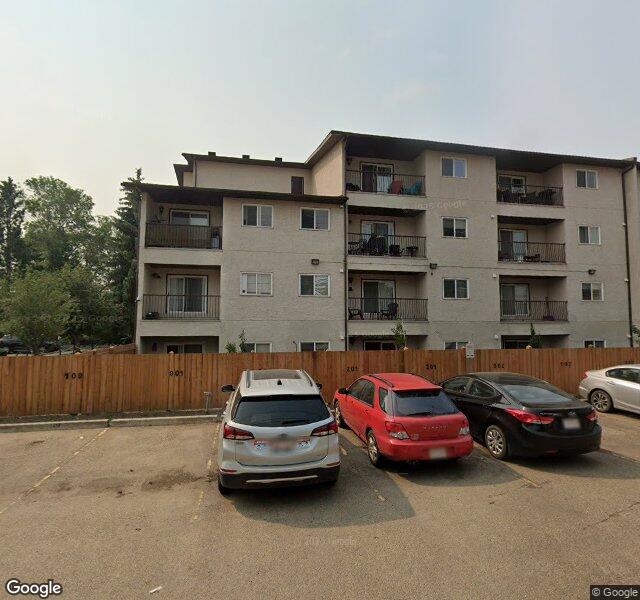 Street view of 308-10520 80 Avenue NW, Edmonton