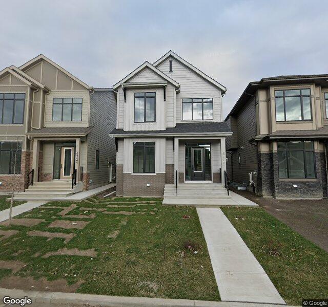 Street view of 6722 Crawford Way SW, Edmonton