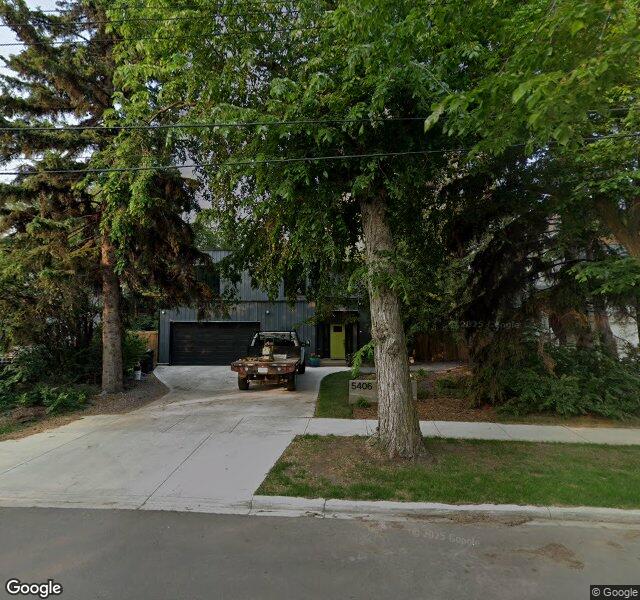 Street view of 5406 110 Street NW, Edmonton