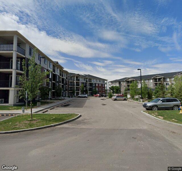 Street view of 410-18122 77 Street NW, Edmonton